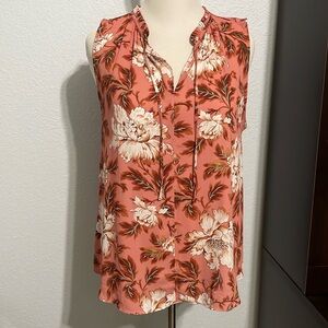 Loft sleeveless blouse